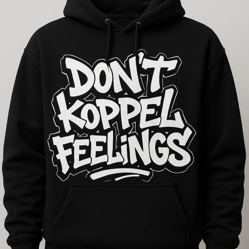 Black Don't Koppel Feelings Hoodie